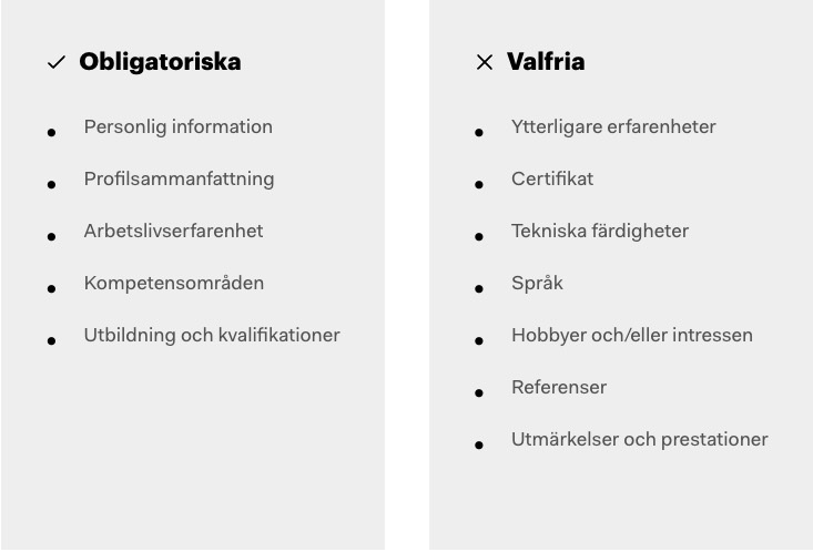 en att göra eller inte göra-lista för akademiker-cv class=